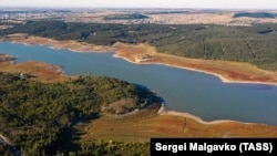 Симферопольское водохранилище, архивное фото