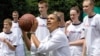 Barack Obama NBA çempionları - "Dallas Mavericks"i salamlayır, 9 Yanvar 2012