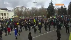 Херсонщина: Люди масово виходять на мітинги проти російських військових (відео)