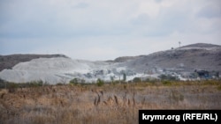 Ульяновский карьер в Белогорском районе Крыма, 2016 год