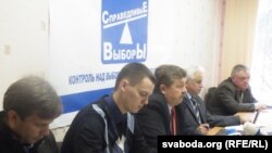 Прэсавая канфэрэнцыя кампаніі "За справядлівыя выбары"