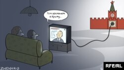 Политическая карикатура Евгении Олейник