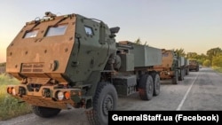 Реактивная система залпового огня HIMARS. Запорожское направление. Фото Генштаба ВСУ, обнародованное 4 июля 2022 года