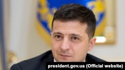 Прэзыдэнт Украіны Ўладзімір Зяленскі 